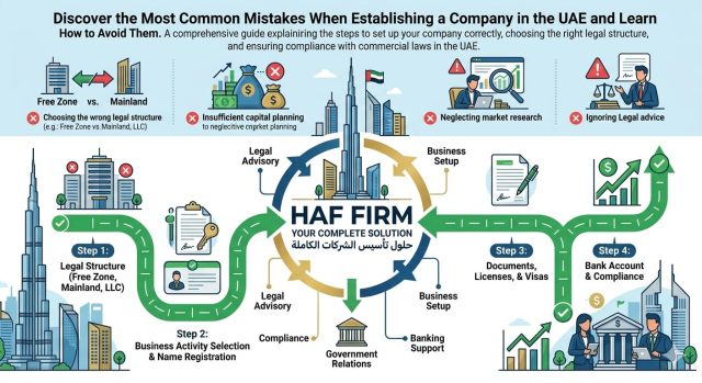 Most Common Mistakes When Setting Up a Company in the UAE