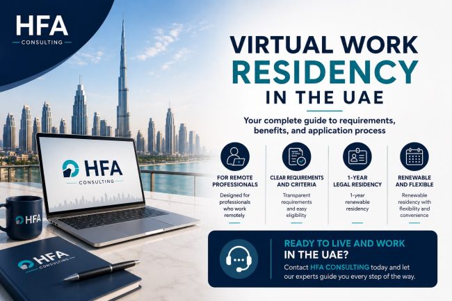 UAE Virtual Work Residence Visa