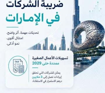 ضريبة الشركات في الإمارات